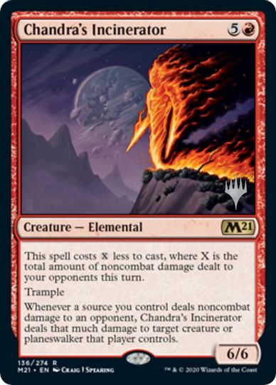 Chandra's Incinerator (136) [Promo Pack: Core Set 2021]