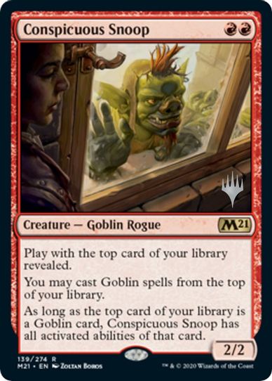 Conspicuous Snoop (139) [Promo Pack: Core Set 2021]