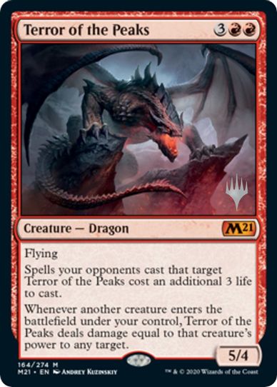 Terror of the Peaks (164) [Promo Pack: Core Set 2021]