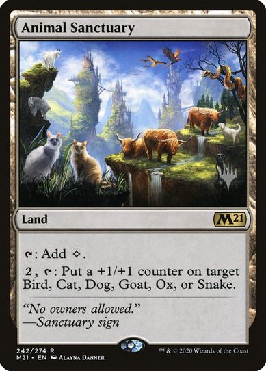 Animal Sanctuary (242) [Promo Pack: Core Set 2021]