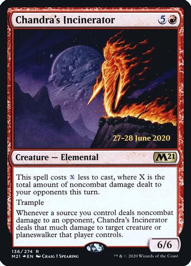 Chandra's Incinerator (136) [Prerelease Cards]
