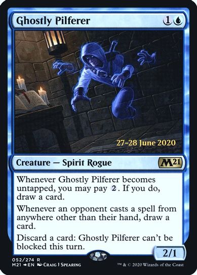 Ghostly Pilferer (52) [Prerelease Cards]
