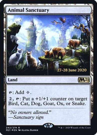 Animal Sanctuary (242) [Prerelease Cards]