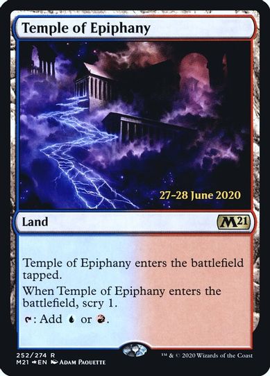 Temple of Epiphany (M) (252) [Prerelease Cards]