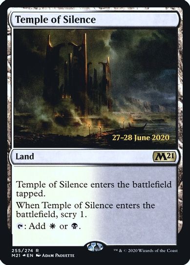 Temple of Silence (M) (255) [Prerelease Cards]