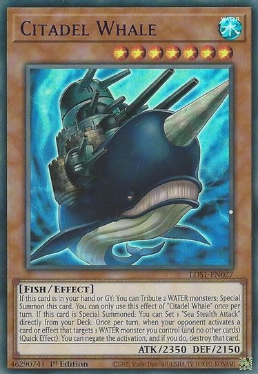 Citadel Whale (Purple) (LDS1-EN027) [Legendary Duelists: Season 1]