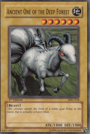 Ancient One of the Deep Forest (MRL-018) [Magic Ruler]