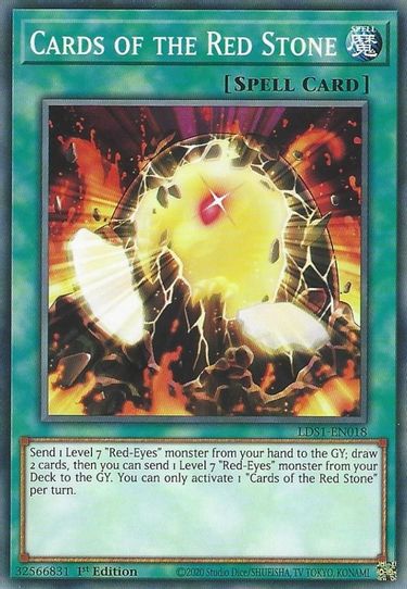 Cards of the Red Stone (LDS1-EN018) [Legendary Duelists: Season 1]