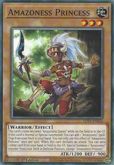 Amazoness Princess (LDS1-EN022) [Legendary Duelists: Season 1]