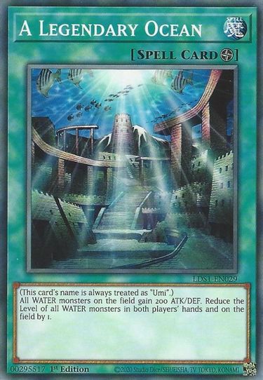 A Legendary Ocean (LDS1-EN029) [Legendary Duelists: Season 1]