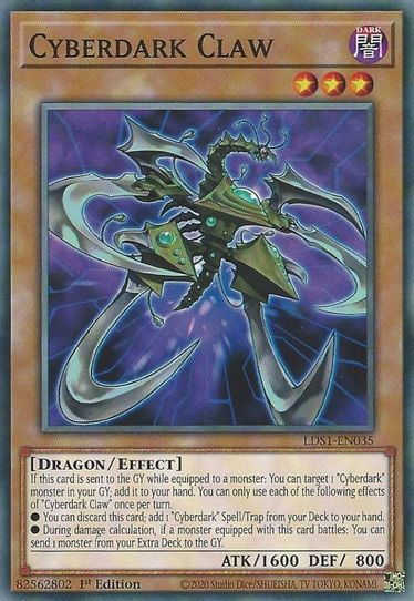 Cyberdark Claw (LDS1-EN035) [Legendary Duelists: Season 1]