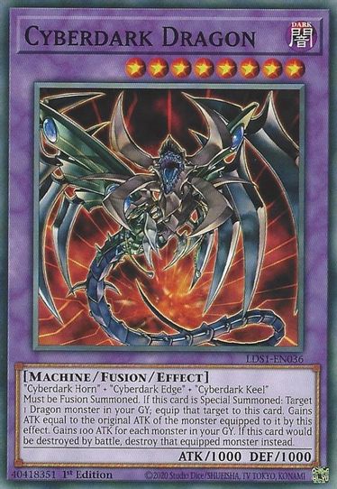 Cyberdark Dragon (LDS1-EN036) [Legendary Duelists: Season 1]
