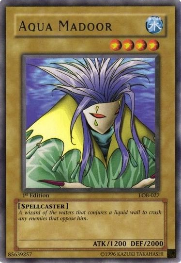 Aqua Madoor (LOB-027) [The Legend of Blue Eyes White Dragon]