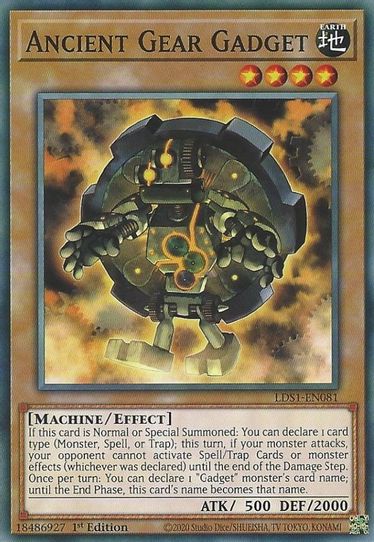 Ancient Gear Gadget (LDS1-EN081) [Legendary Duelists: Season 1]