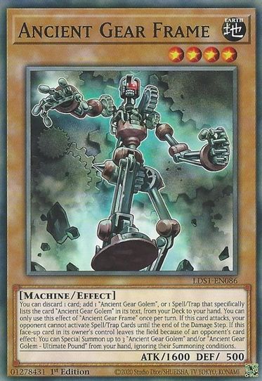 Ancient Gear Frame (LDS1-EN086) [Legendary Duelists: Season 1]