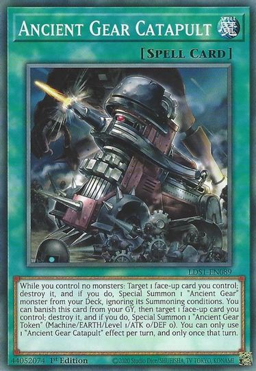 Ancient Gear Catapult (LDS1-EN089) [Legendary Duelists: Season 1]