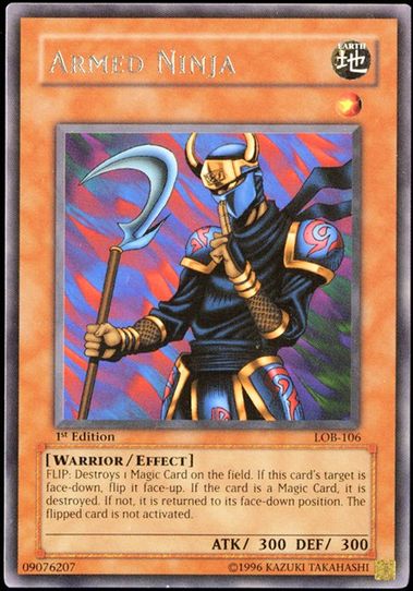 Armed Ninja (LOB-106) [The Legend of Blue Eyes White Dragon]