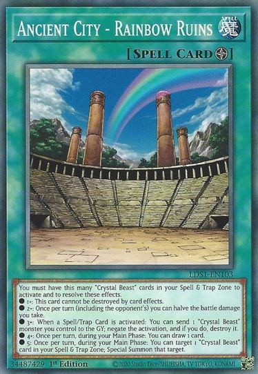 Ancient City - Rainbow Ruins (LDS1-EN103) [Legendary Duelists: Season 1]