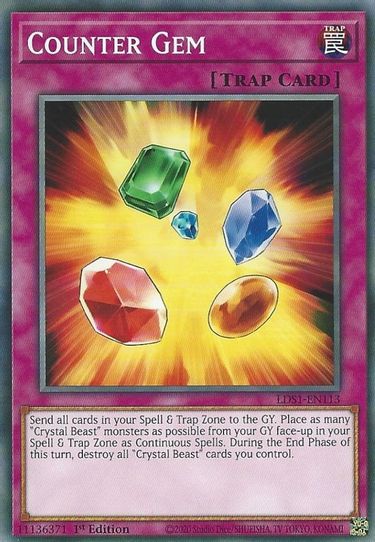 Counter Gem (LDS1-EN113) [Legendary Duelists: Season 1]