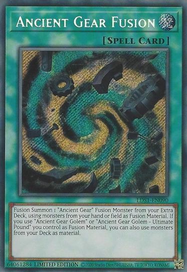 Ancient Gear Fusion (LDS1-EN090) [Legendary Duelists: Season 1]