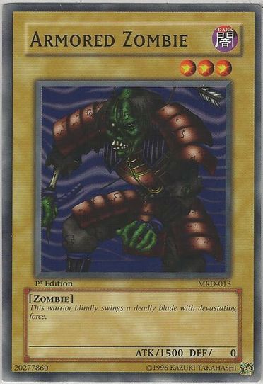 Armored Zombie (MRD-013) [Metal Raiders]