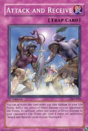 Attack and Receive (PSV-054) [Pharaoh's Servant]