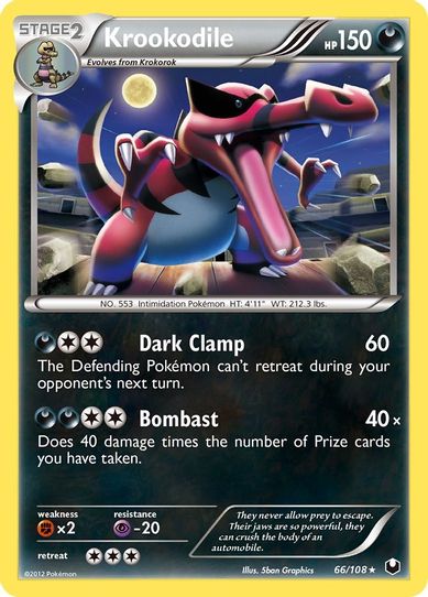 Krookodile 66/108 [Deck Exclusives]