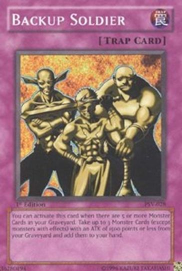 Backup Soldier (PSV-028) [Pharaoh's Servant]