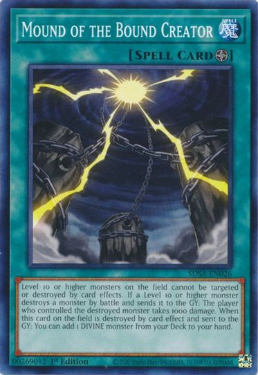 Mound of the Bound Creator (SDSA-EN026) [Structure Deck: Sacred Beasts]