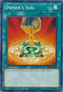 Owner's Seal (SDSA-EN030) [Structure Deck: Sacred Beasts]