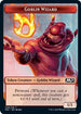 Goblin Wizard // Knight Double-sided Token (8) [Core Set 2021]