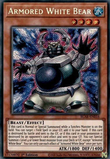 Armored White Bear (BLAR-EN016) [Battles of Legend: Armageddon]