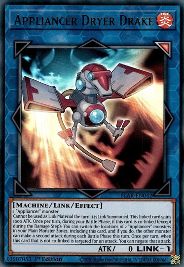 Appliancer Dryer Drake (BLAR-EN042) [Battles of Legend: Armageddon]