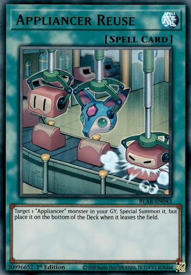 Appliancer Reuse (BLAR-EN043) [Battles of Legend: Armageddon]