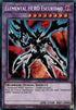 Elemental HERO Escuridao (BLAR-EN056) [Battles of Legend: Armageddon]