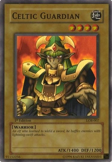 Celtic Guardian (LOB-007) [The Legend of Blue Eyes White Dragon]
