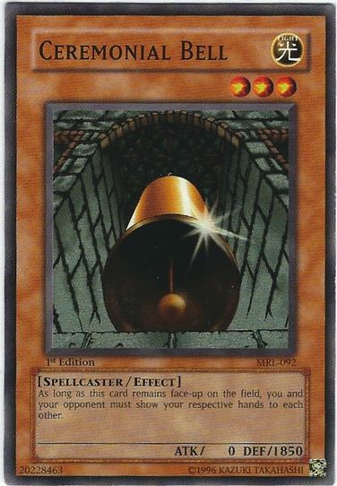 Ceremonial Bell (MRL-092) [Magic Ruler]