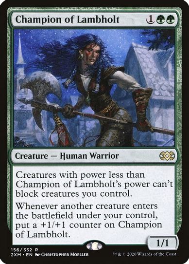Champion of Lambholt (156) [Double Masters]
