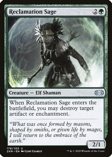 Reclamation Sage (178) [Double Masters]