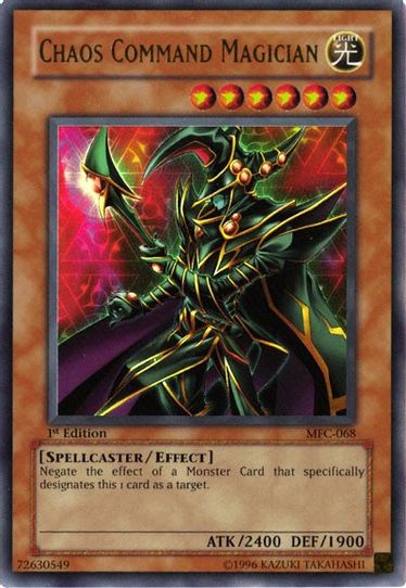 Chaos Command Magician (MFC-068) [Magician's Force]