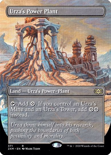 Urza's Power Plant (Borderless) (371) [Double Masters]