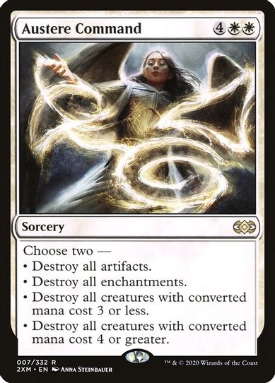 Austere Command (7) [Double Masters]
