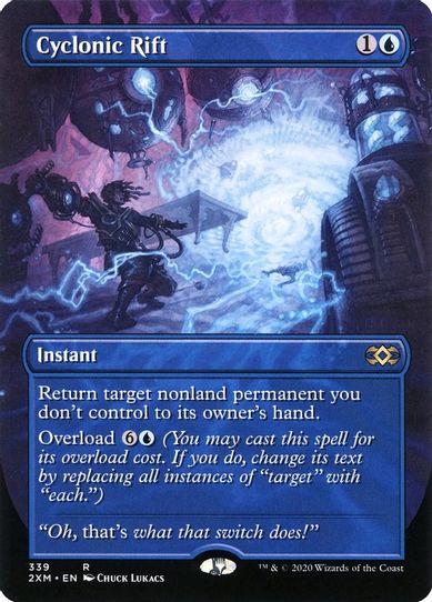 Cyclonic Rift (Borderless) (339) [Double Masters]