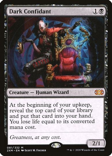 Dark Confidant (81) [Double Masters]