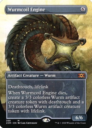 Wurmcoil Engine (Borderless) (368) [Double Masters]