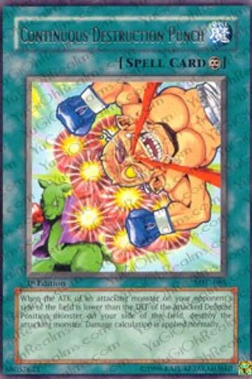 Continuous Destruction Punch (MFC-085) [Magician's Force]