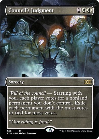 Council's Judgment (Borderless) (336) [Double Masters]