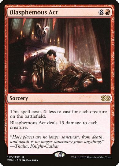 Blasphemous Act (117) [Double Masters]