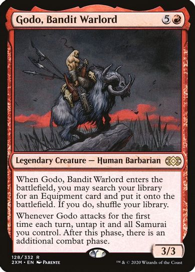 Godo, Bandit Warlord (128) [Double Masters]