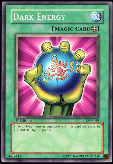 Dark Energy (LOB-088) [The Legend of Blue Eyes White Dragon]